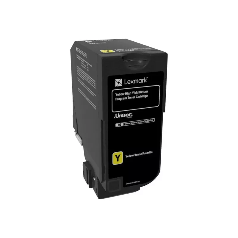 LEXMARK 74C2HY0 Toner Lexmark 74C2HY0 żółty 12 000 str. CS725de / CS725dte