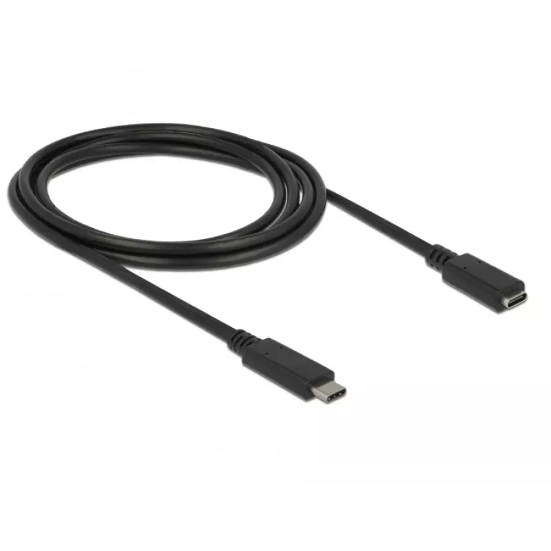 Kabel USB DeLOCK SuperSpeed USB 3.2 Gen 1 2m USB C Czarny