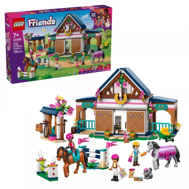 Blocks Friends 42688 Stajnia i Akademia Jeździecka