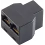 Łącznik przewodowy ShiverPeaks BS71225-8 3xRJ-45 Czarny