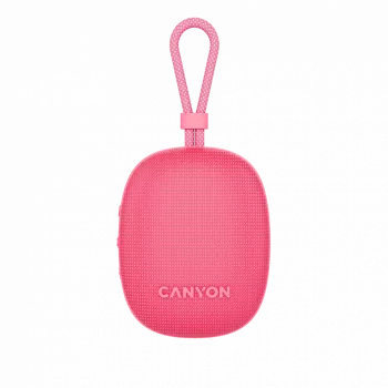 Canyon OnMove 12 - przenośny głośnik Bluetooth v5.3 - 5W - TWS - IPX7 - 12 godzin - ładowanie USB-C