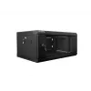 Szafka wisząca LANBERG WF01-6404-10B 4U 19 cali 600×450×285 mm IP20 czarna, udźwig 60 kg