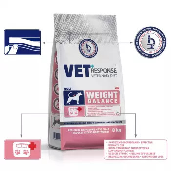 VET RESPONSE Waga balance - sucha karma dla psa - 8kg