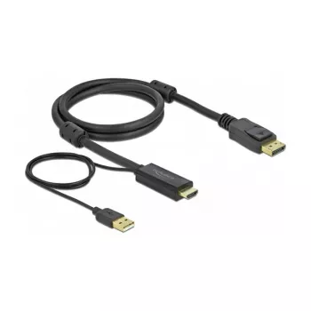 Kabel HDMI na DisplayPort DeLOCK 85963 4K 30 Hz 1 m