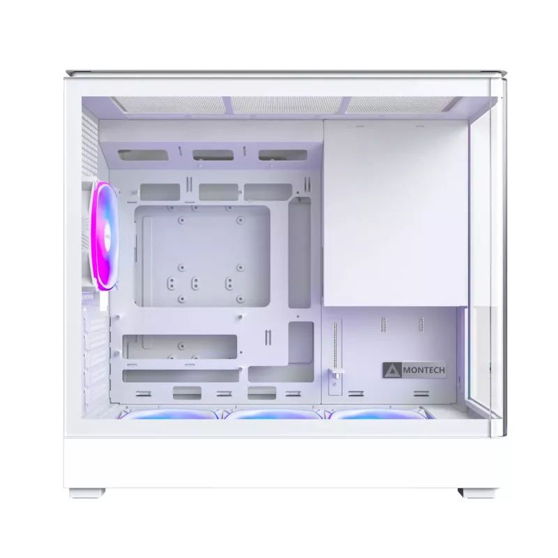 Obudowa PC Montech KING 15 PRO biały — Micro ATX / Mini-ITX, Midi Tower