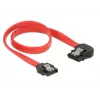 Kabel SATA DeLOCK 83963 0,3 m SATA 7-pin Czarny Czerwony