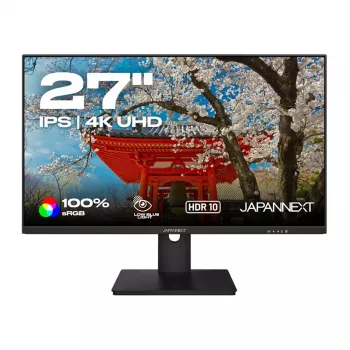 JAPANNEXT JN-IPS270UHD60F 16:9 HDMI/DP UHD - Ekran płaski (TFT/LCD)