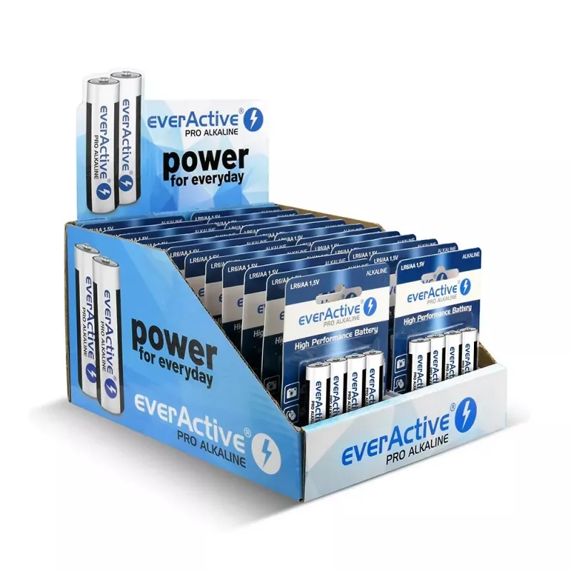 Baterie alkaliczne everActive LR64BLPADIS — 96 szt., rozmiar AA