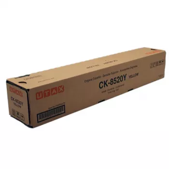 Kaseta z tonerem Utax CK-8520Y żółty 1T02P3AUT0, kompatybilny model serii CK-8520, kolor żółty