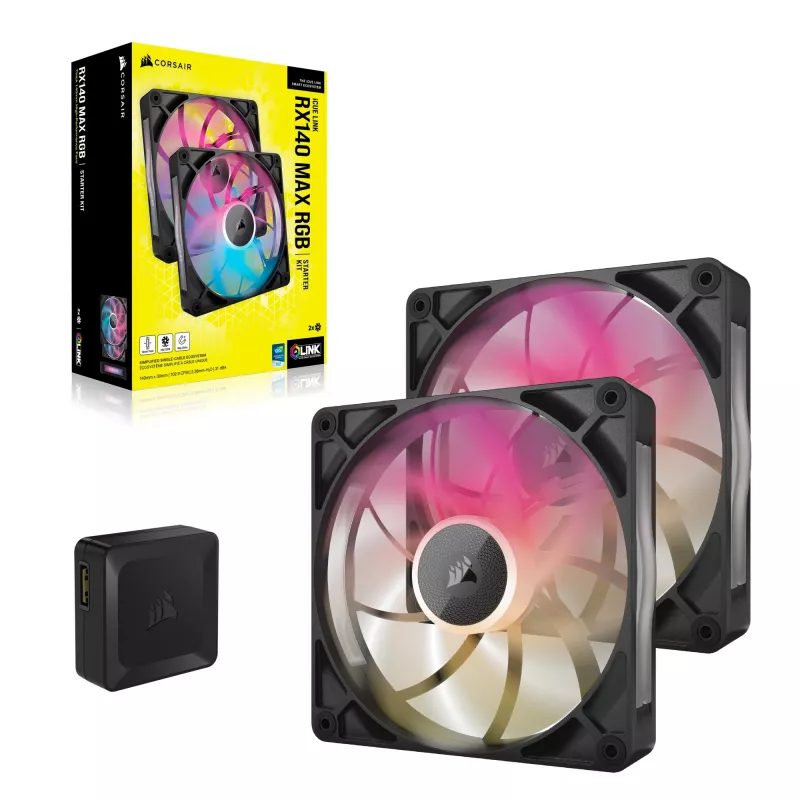 Wentylator Corsair iCUE LINK RX140 MAX RGB
