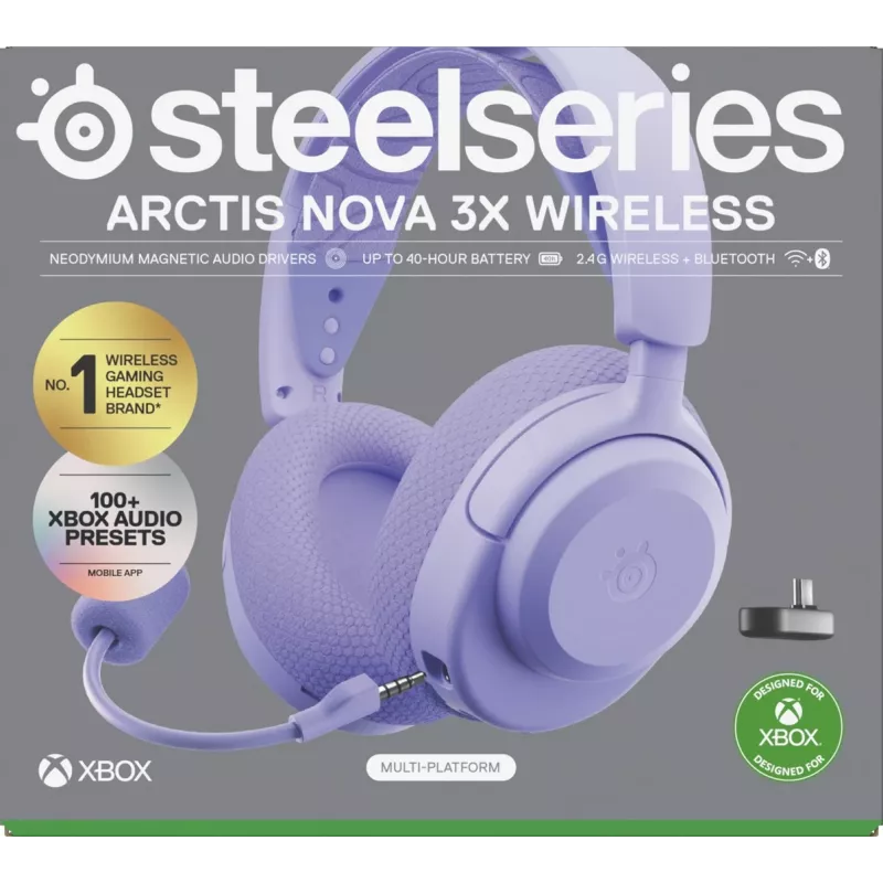 Zestaw słuchawkowy Steelseries Arctis Nova 3X Wireless