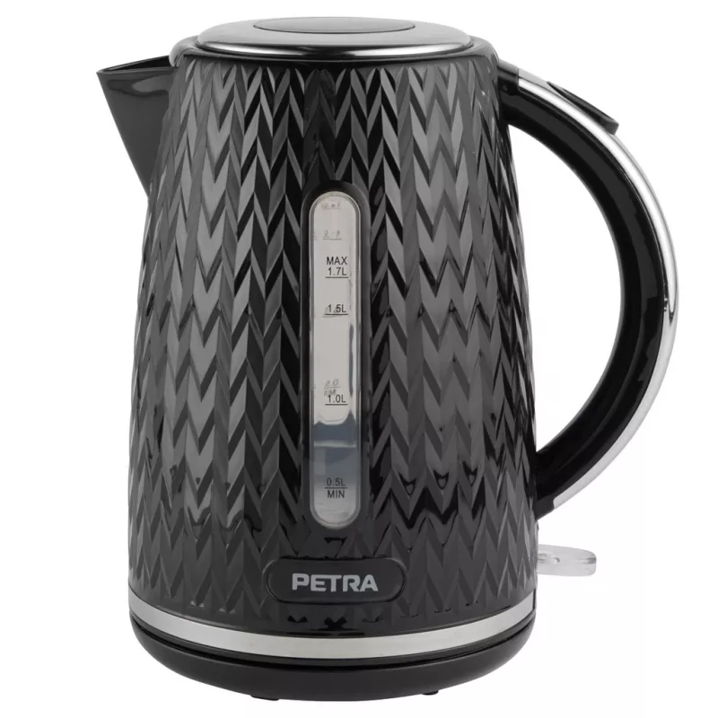 Czajnik elektryczny Petra 1,7 l 2200 W czarny
