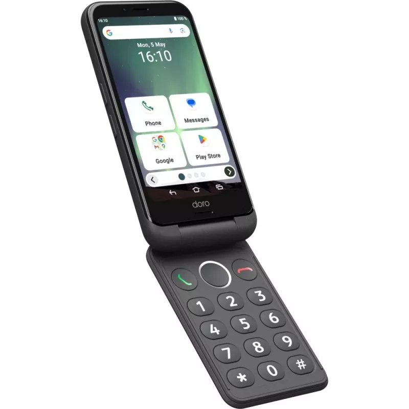 Smartfon Doro Aurora A20 4.5 cala 4GB 64GB Czarny