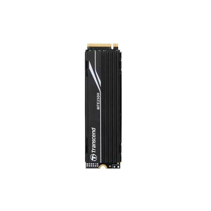 Dysk SSD Transcend 1 TB M.2 2280 PCIe Gen4x4 NVMe z pamięcią DRAM i metalowym radiatorem