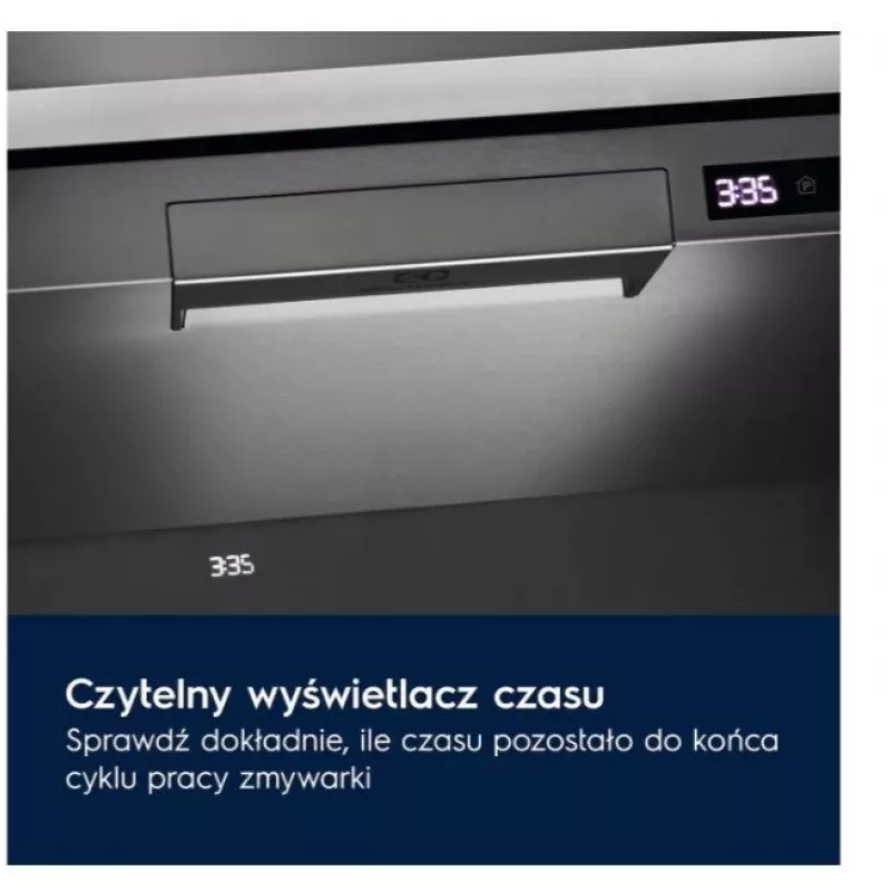 Zmywarka do zabudowy Electrolux EES48401L — 600 mm, 13–14 kompletów, klasa energetyczna A, 10,5 l/cykl