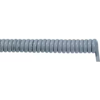 LAPP 73220354 kabel spiralny UNITRONIC® SPIRAL LiF2Y11Y 500 mm / 2000 mm 4 x 0,25 mm² szary 5 szt. (73220354)