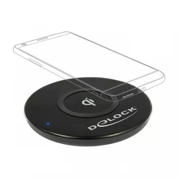 Ładowarka wewnętrzna DeLOCK 65917 Smartfon Czarny USB