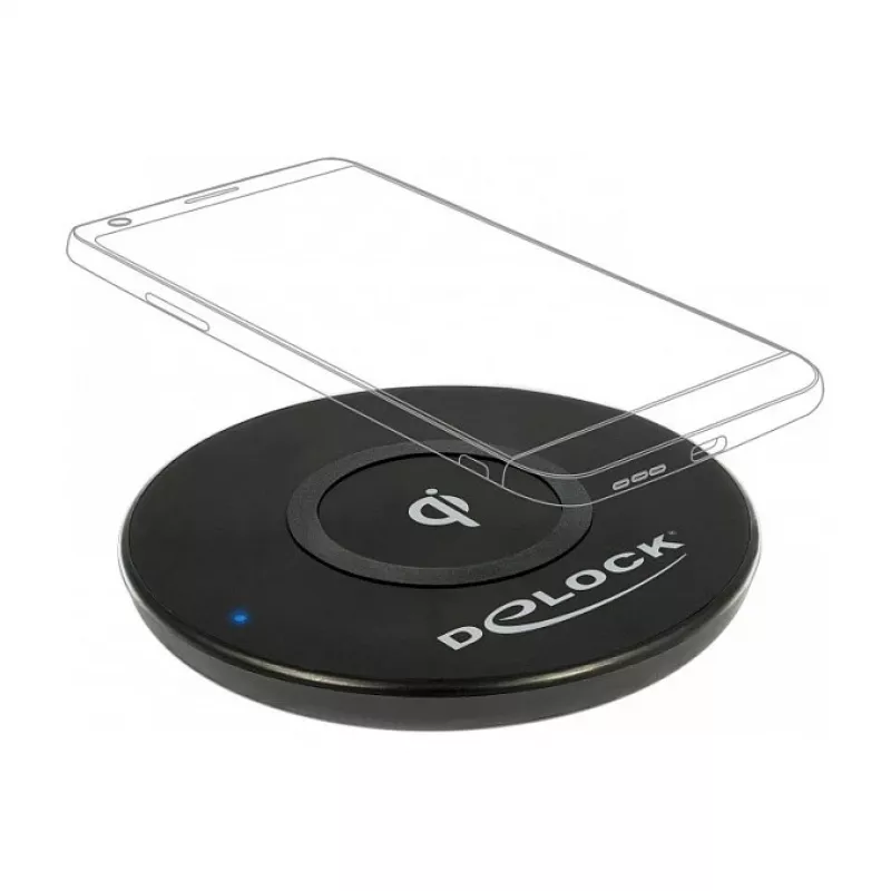 Ładowarka wewnętrzna DeLOCK 65917 Smartfon Czarny USB