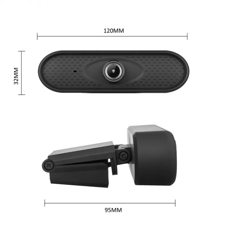 Kamera internetowa USB Nano RS RS680 HD 1080P (1920x1080) z wbudowanym mikrofonem