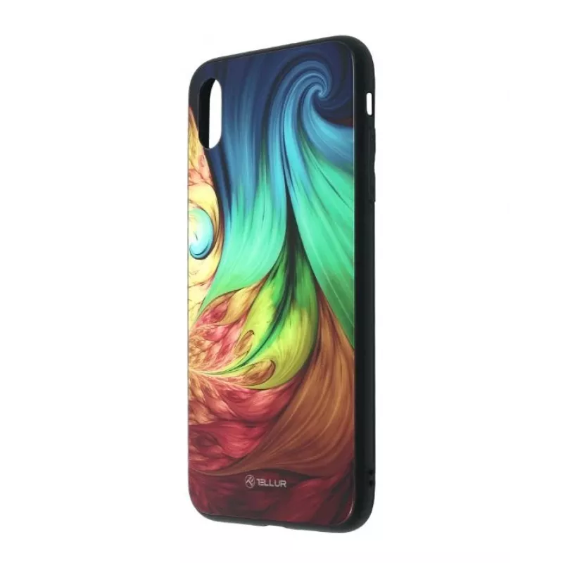 Szkło ochronne do iPhone XS Tellur — drukowany wzór hipnotyzujący