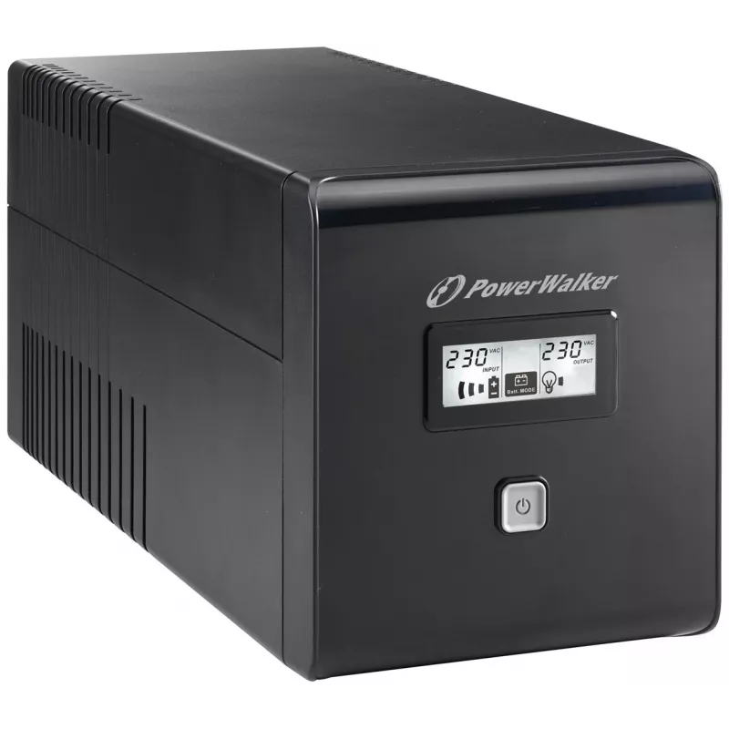PowerWalker VI 1000 LCD 1 kVA 600 W 4 gniazda AC