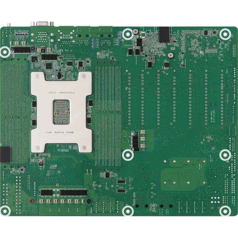 Płyta główna serwerowa ASRock ROMED8-2T/BCM, AMD EPYC 7003, Socket SP3, ATX, 8× DDR4 DIMM, 3× RJ-45, 10× SATA III, 7× PCIe x16 Gen4