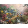 Thomas Kinkade Studios: Mickey & Minnie w puszce Nostalgia, Puzzle 500 elementów