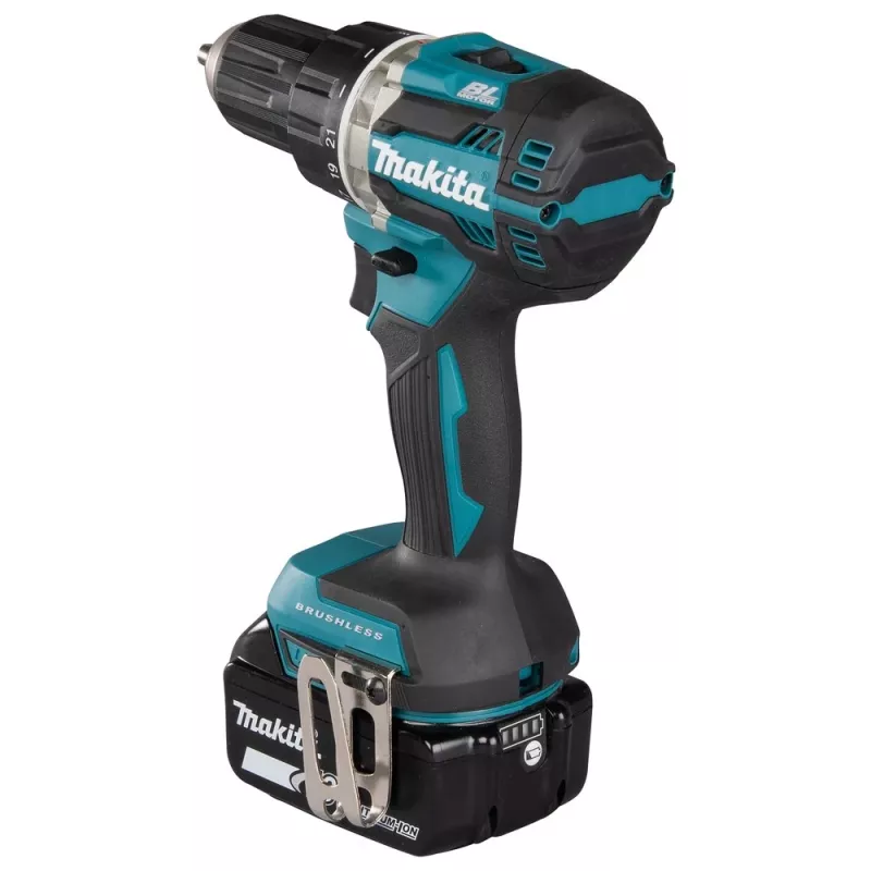 Wiertarka Makita DDF484RFJ 2000 RPM 1.8 kg Czarny, Niebieski