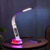 Lampa biurkowa Hawk HW-LAMP05 biała LED z regulacją — kompaktowa lampka zadaniowa LED z regulowanym ramieniem