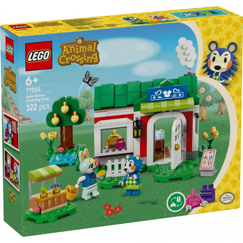 Animal Crossing 77055 Sklep odzieżowy Sióstr Krawiec