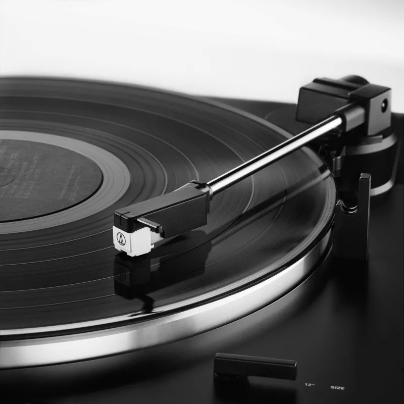 Audio Technica Unisex AT-LP60XUSB Pełnoautomatyczny gramofon z napędem paskowym, analogowy i USB, czarny