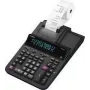 Biurkowy kalkulator drukujący CASIO DR-200R-BK, kompaktowy czarny kalkulator drukujący