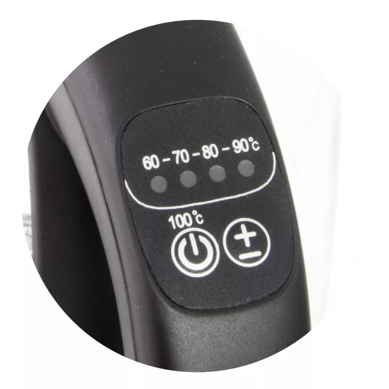 Czajnik elektryczny Esperanza EKK027 1,7 l 2200 W czarny, przezroczysty