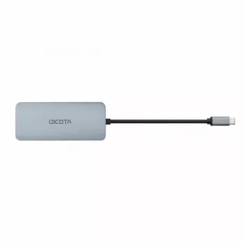 Dicota USB-C 8-in-1 Multi Hub 4K PD 100W srebrny