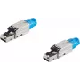 Złącze RJ45 ShiverPeaks BS08-45004-2 Cat 8.1 konfigurowalne w terenie, metalowe