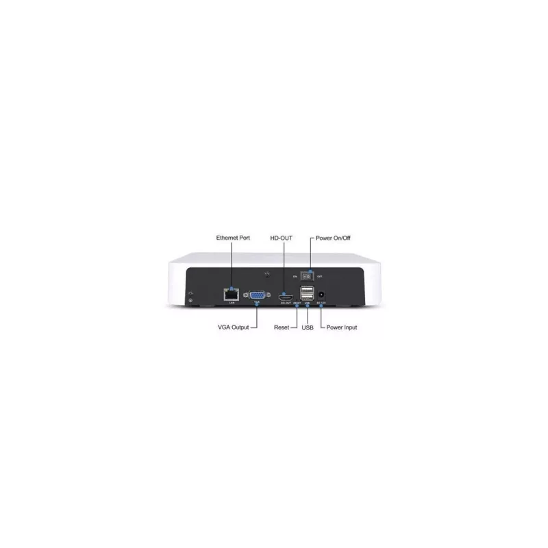 Foscam FN8108H 8-kanałowy rejestrator sieciowy 5 MP, biały