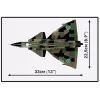 Zestaw konstrukcyjny Cobi Blocks Saab AJS 3 Viggen 911 szt. model do składania, 911 elementów