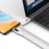 Kabel USB-C na USB-C 4smarts DigitCord 100 W 1,5 m biały
