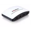 USB Hub DeLOCK 4 Port 5000 Mbit/s Czarny Biały
