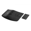 Klawiatura bezprzewodowa ergonomiczna HP 960, pełnowymiarowa (100%), bezprzewodowa, RF + Bluetooth, membranowa, czarna