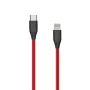 Kabel silikonowy USB Type C - Lightning, 2m (czerwony)