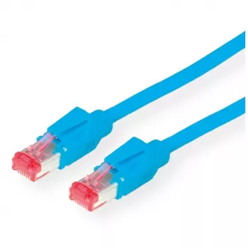 Draka UC900 SS27 - kabel krosowy - RJ-45 (M) do RJ-45 (M) - 7,0 m - SFTP, PiMF - CAT 6 - bezhalogenowy, Snagless, linka - niebieski (21.05.2074)