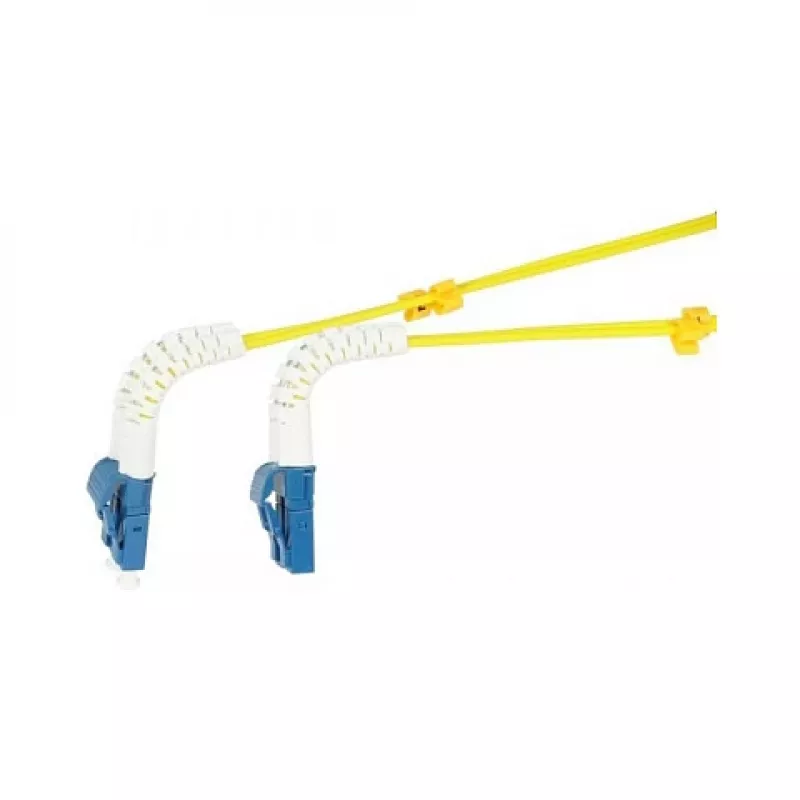 Synergy 21 LWL-2-Faser-Patchk. 20mtr.LC-LC 9/125um OS2 AD 2mm flexible Knickschutztülle - Single- bzw. Monomode-Faser - 20 m
