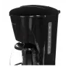 Ekspres przelewowy CLATRONIC KA 3473, zbiornik na wodę 1,5 l, pojemność 14 filiżanek, czarny
