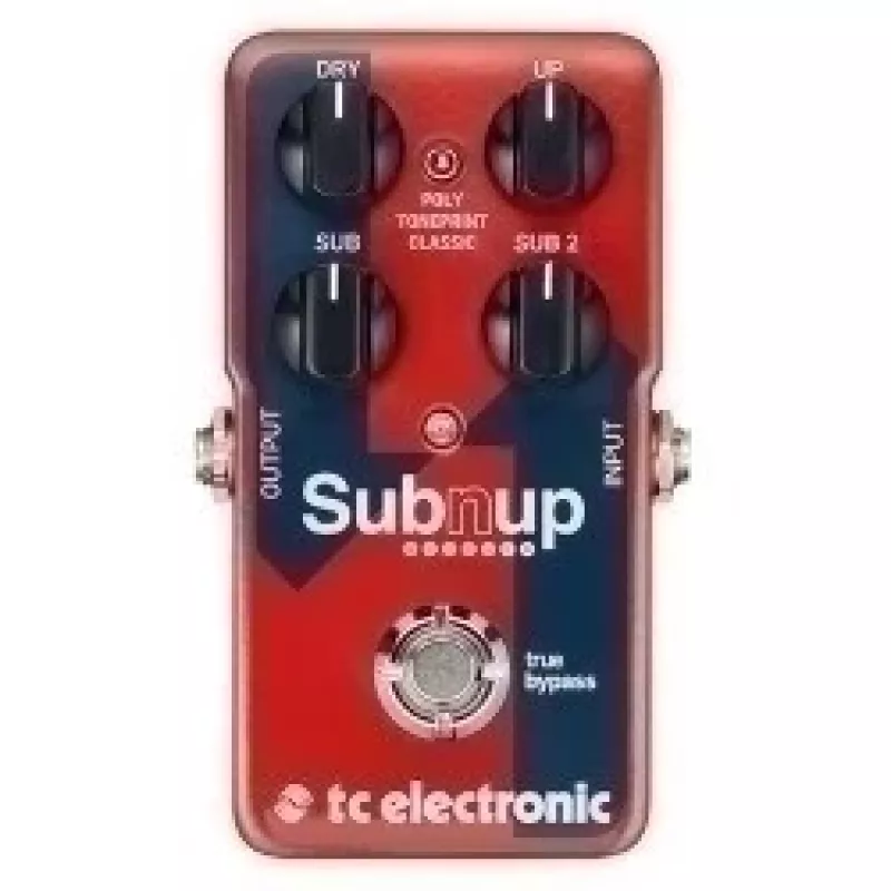 Pedal polifonicznego pitch shiftera i oktawera TC Electronic Sub 'N' Up (model 000-DDQ00-00010)