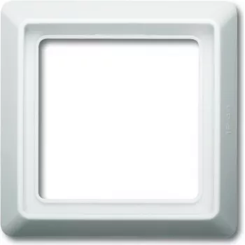BUSCH-JAEGER Ramka 1-krotna 2101-32 IP44 odporna na warunki atmosferyczne Biała 2101-32 (1730-0-0258)