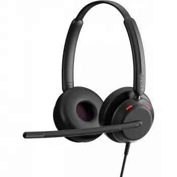EPOS IMPACT 760T - Zestaw słuchawkowy - nauszny - przewodowy - USB-C - czarny - certyfikowany do Microsoft Teams (1001214)