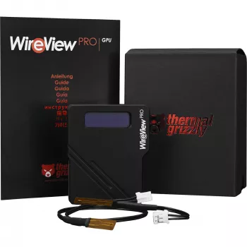 Thermal Grizzly 90° WireView Pro Reverse – miernik energii GPU, 12VHPWR (TG-WV-90-P-H1R)