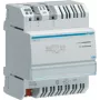 Zasilacz transformatorowy Hager TXA111, wejście 230 V AC, wyjście 30 V DC, 0,32 A, szary