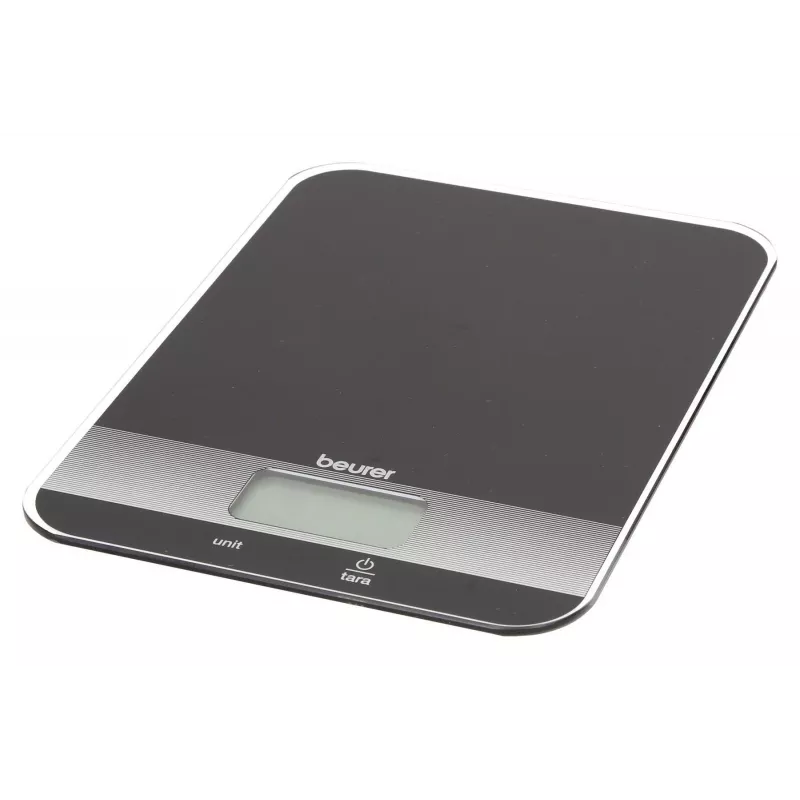 Beurer 70404 Wagi kuchenne cyfrowe czarne przenośne 5 kg 200x145x17mm